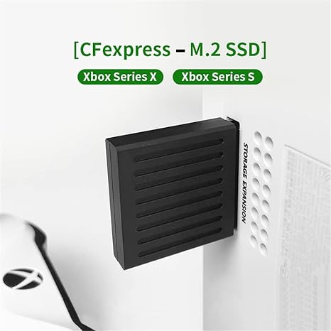 Xiwai CF-Express Type-B naar M.2 NVMe 2230 M-Key Adapter CFE - Uitbreidingskaart voor Xbox Series X&S - Compatibel met Western Digital CH SN530 SSD - Hoge Kwaliteit PCIe4.0 Gen4x2 - Perfect voor Gaming en Gegevensopslag