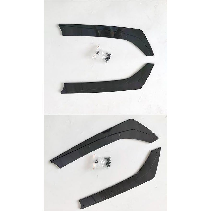 Auto Achterspoiler Side Corner Extension voor BMW 3 Serie - Glanzend Zwart - Vermindert Luchtweerstand, Verbetert Brandstofverbruik en Stabiliteit - Stijlvolle Upgrade voor Meer Downforce en Tractie