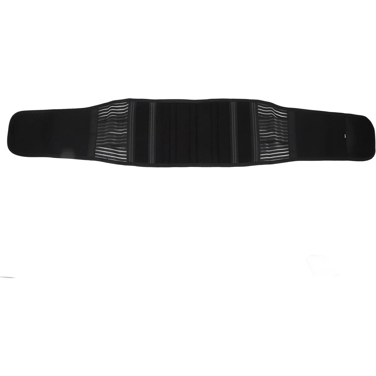 Taille Steunriem - 6-Voudige Rugbrace Met Ritssluiting - Ademend Elastisch Gaas - 16-Gaats Ontwerp - Rugbescherming Voor Heren - Maat M - Voor Preventie en Ondersteuning - Verstelbare Compressiebanden - Anti-slip Siliconen Riemen