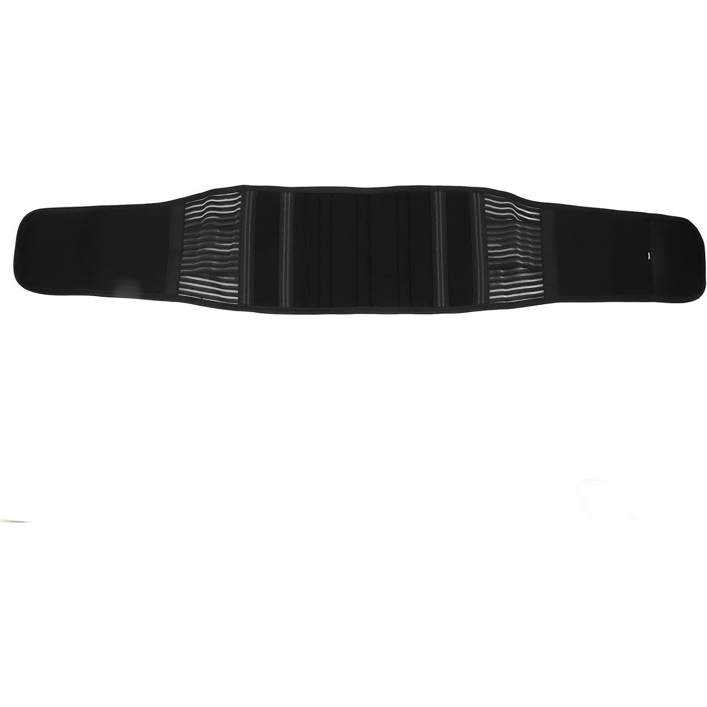 Taille Steunriem - 6-Voudige Rugbrace Met Ritssluiting - Ademend Elastisch Gaas - 16-Gaats Ontwerp - Rugbescherming Voor Heren - Maat M - Voor Preventie en Ondersteuning - Verstelbare Compressiebanden - Anti-slip Siliconen Riemen