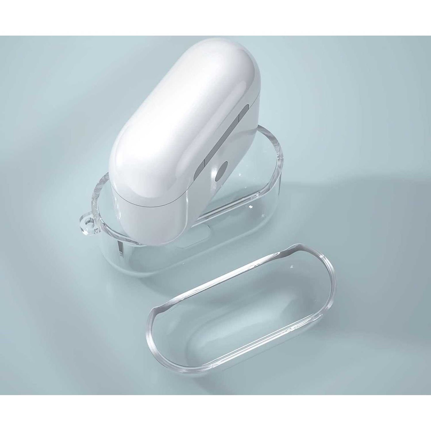 Transparant TPU Hoesje voor AirPods 3e Generatie - Bescherming tegen Krassen, Stoten en Vuil - Perfecte Pasvorm - Hoogwaardig Siliconenmateriaal - Gemakkelijk te Bevestigen en Verwijderen - Behoudt Slank Ontwerp