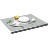 RVS Snijplank 50x50cm – 1.5mm Dikte – Roestvrijstalen Hakplank – Antislip & Geluiddempend – Hygiënisch RVS Snijblad Voor Vlees Groenten Fruit Kaas Pizza – Eenvoudig Schoon Te Maken – Keukenwerkblad 304 Roestvrij Staal