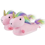 Unicorn Pluche Pantoffels - Eenhoorn Pantoffels - Fluffy Plush Warme Comfortabele Lounge Schoenen - Eenhoorn Pantoffels voor Kinderen (Maat S 20 cm) - Roze