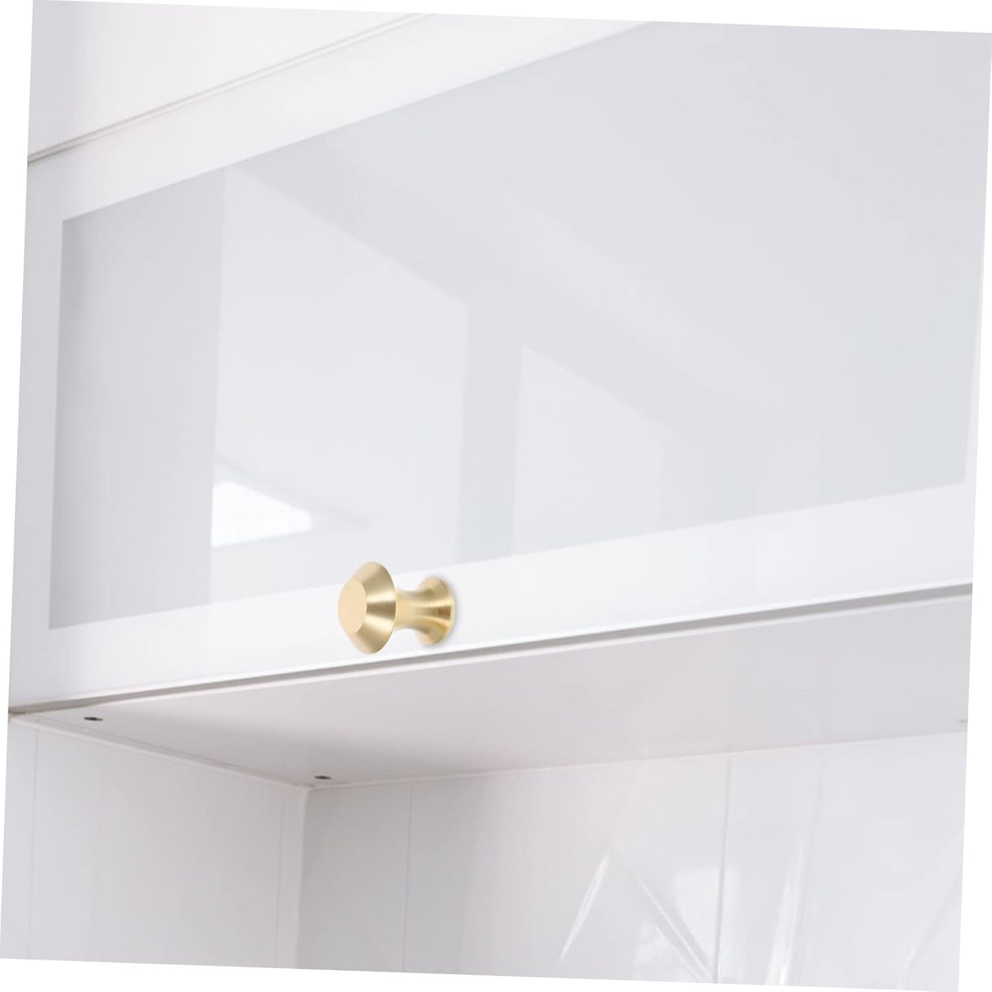 Messing Kast- en Ladegrepen - Meubelknoppen voor Deur en Lade - Duurzaam en Hoogwaardig Design - 35 * 16 * 26mm - Ideaal voor Keuken, Kasten en Deuren - Inclusief Montageschroeven