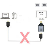 Mini DisplayPort naar HDMI Adapter - Ultra HD 4K 60Hz - Perfect voor High-End Gaming & Professionele Presentaties - Specifieke Connectie voor Optimale Beeldkwaliteit