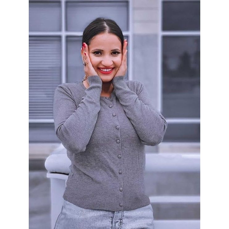 Dames Vest - Lichtgewicht Vest voor Vrouwen - Korte Mouw/Lange Mouw Zomer Vest - Effen Top - Zomerse Vest - Vest met Korte/Lange Mouwen - Vrouwelijke Cardigan - Luchtig Damesvest - Zomer Vest met Korte/Lange Mouwen