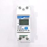 DDSU666 Grote LCD AC Meter - Din Rail Montage - 5(80)A Enkel Fase Elektriciteitsmeter - Geschikt Voor Elektriciteitsfacturering, Zonne-installaties, PV Systemen, Elektrische Voertuigladers - MID Certificaat