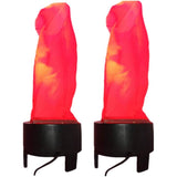 LED Vlamlamp – Hangende Dynamische Vlam Effect Lamp – Gesimuleerde Vuurgloed Decoratie, Veilig &amp; Zonder Warmte – Vlamhoogte 21 cm - Voor Halloween / Kerst