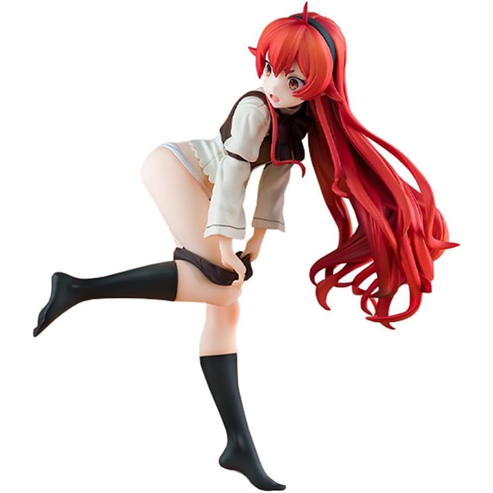 Mushoku Tensei Anime Figuur – Eris Greyrat PVC Actiefiguur – 18 cm Verzamelfiguur – Detailrijk Beeldje – Anime Decoratie voor Bureau, Kamer & Vitrinekast – Collectibles Model – Ornament – Anime Statue – Cadeau voor Manga & Anime Fans