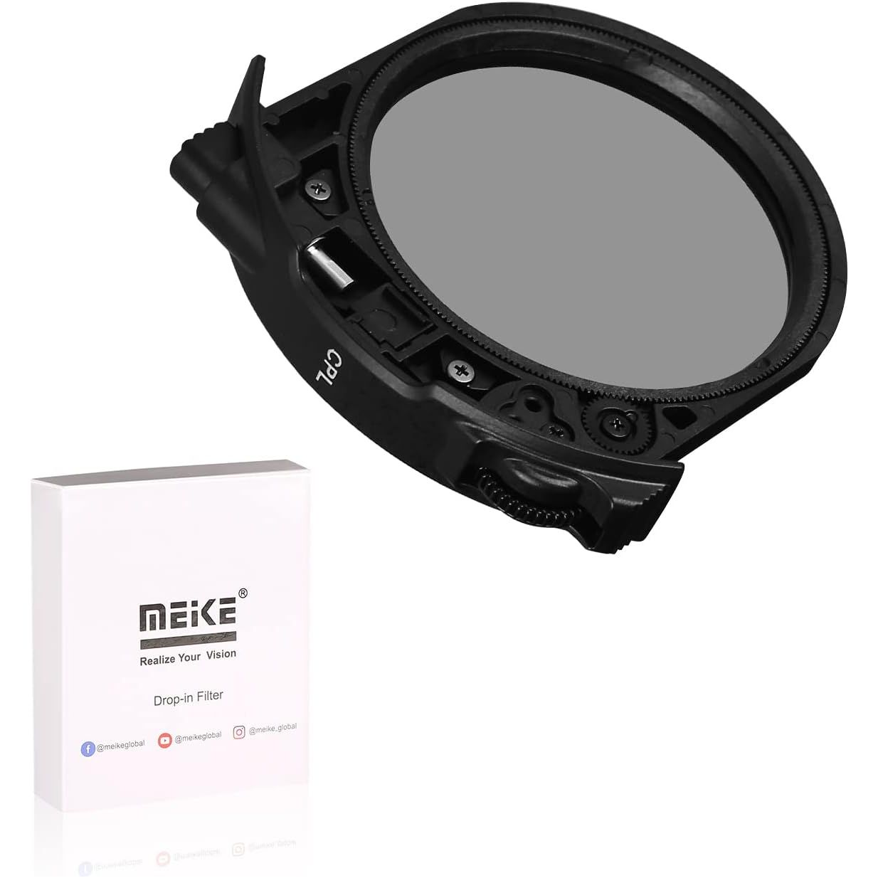 Meike CPL-Filter voor MK-EFTR-C Adapter - Polarisatiefilter voor Canon EF naar EOS R