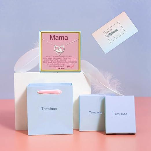 Geschenk Zwangerschapsketting voor Toekomstige Moeders - Origineel Idee voor Zwangere Vrouwen - Moeder Verjaardagscadeau en Kerstsieraad - Koper Kleur