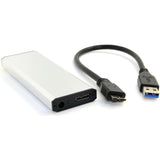 USB 3.0 naar SATA SSD Behuizing - Compatibel met ASUS EP121, UX21, UX31, SanDisk, ADATA XM11 SSD - Stevige Externe Harde Schijf Case