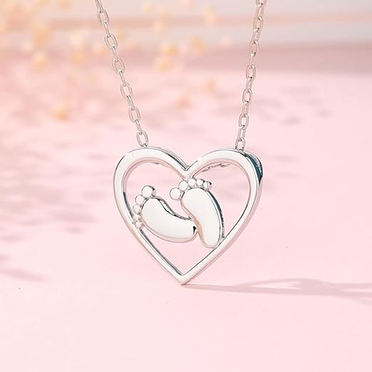 Geschenk Zwangerschapsketting voor Toekomstige Moeders - Origineel Idee voor Zwangere Vrouwen - Moeder Verjaardagscadeau en Kerstsieraad - Koper Kleur