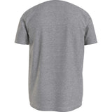 Tommy Hilfiger - Heren T-shirt - Comfortabele Lounge Collectie - T-shirt met Logo - Grijs