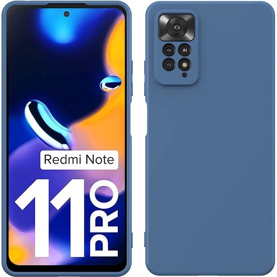 Flexibele Hoesje Geschikt Voor Xiaomi Redmi Note 11 Pro/Note 11 Pro 5G - TPU Hoesje - Beschermende Case met Camera Protectie - Slank en Stijlvol - Compatibel met 6.67