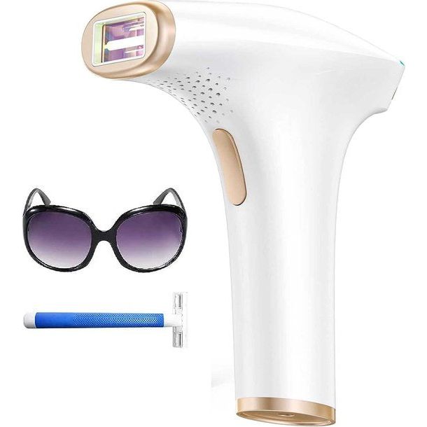 IPL Laser Ontharingsapparaat – Permanent Haarverwijderingssysteem – 36W – 5 cm² Bestralingsoppervlakte – 9 Energieniveaus – Geschikt Voor Gezicht en Lichaam – Huidverjonging en Acnebehandeling