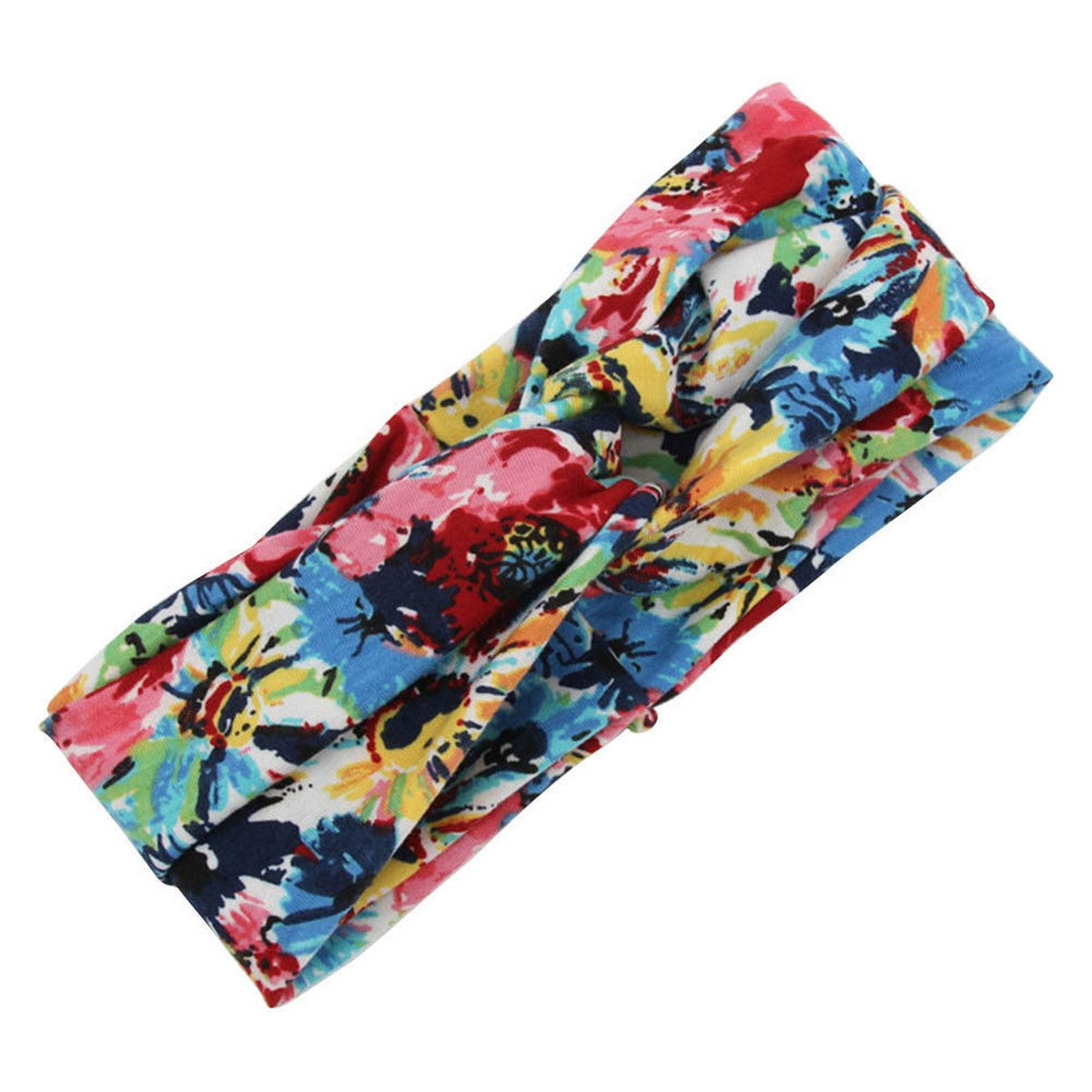 3-Pack Kleurrijke Elastische Hoofdbanden voor Vrouwen en Meisjes: Turban Stijl Haarbanden voor Sport, Yoga en Hardlopen - Non-Slip en Comfortabel