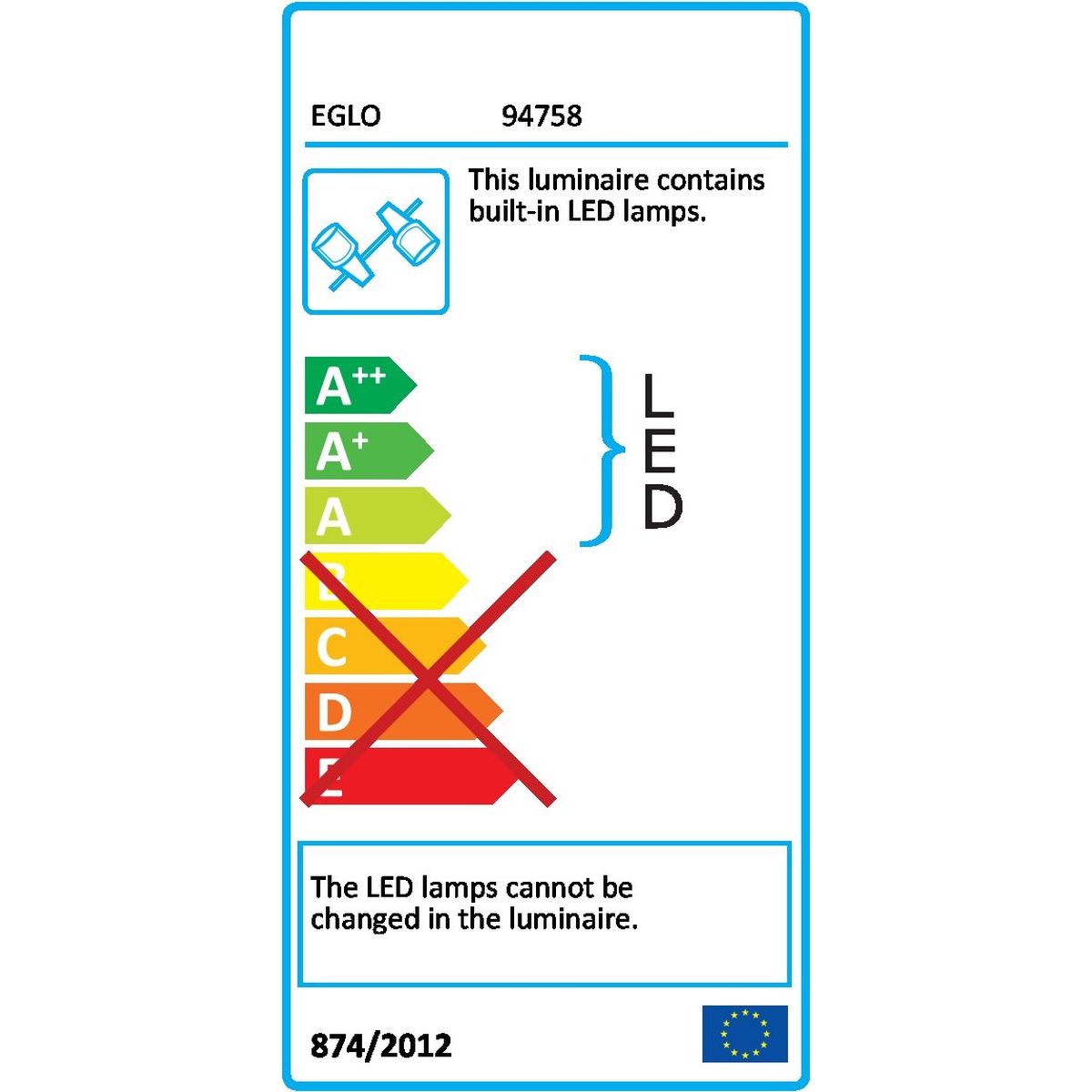 EGLO Gonaro - 3-Lichts LED Plafondspot - Chroom en Wit - Ø 210 mm - IP44 - Inclusief Lichtbronnen - Niet Dimbaar - Moderne Stijl - Staal en Kunststof