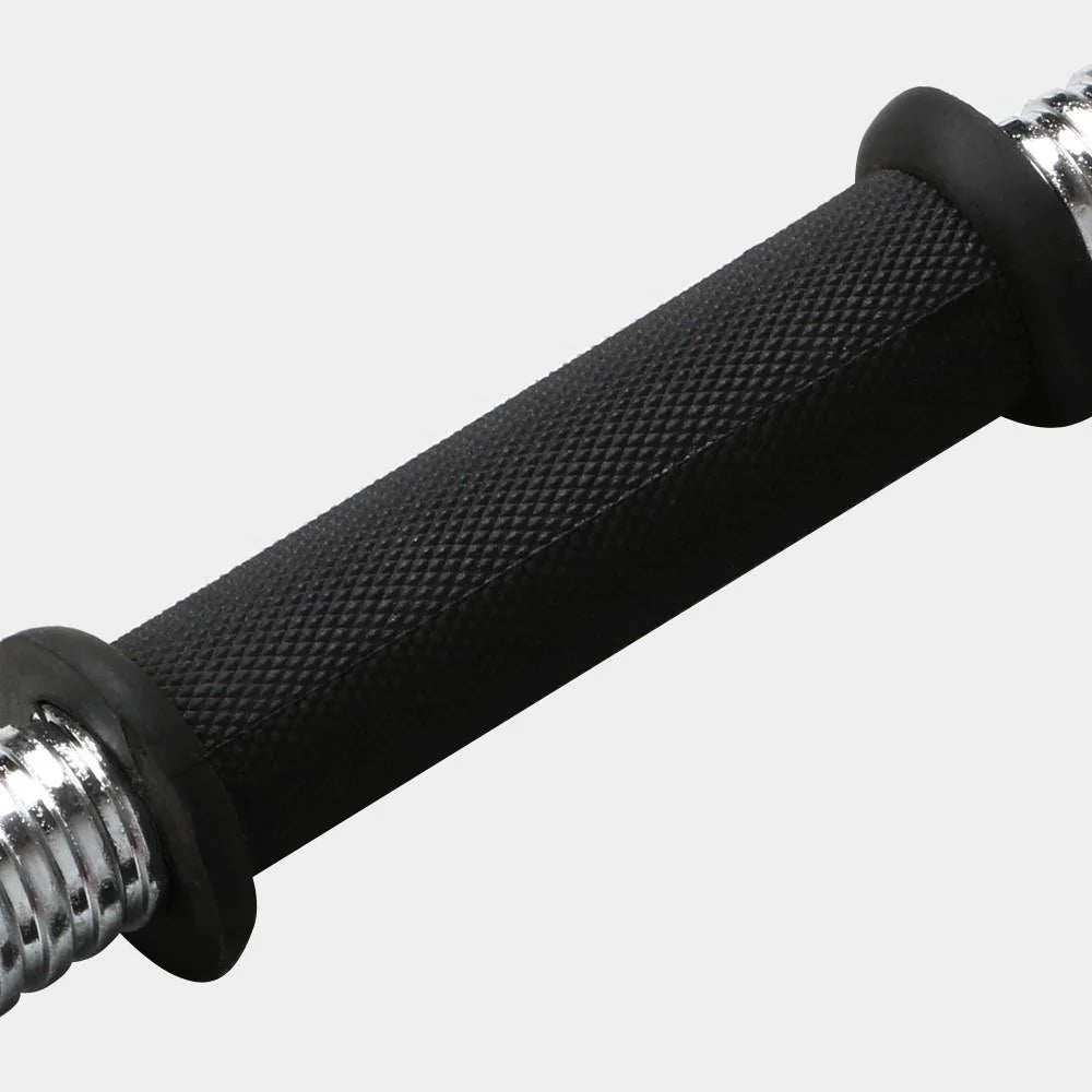 Yaheetech 30KG/66LB Verstelbare Dumbbell Set – Inclusief Halterset – Antislip Handgrepen – Cement Gewichtschijven en Plating IJzeren Stang – Thuisgebruik – Geschikt voor Volledige Lichaamstraining – Zwart