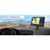 Awesafe 7-Inch GPS Navigatiesysteem - Bluetooth - Europa 2023 Kaarten - Gratis Levenslange Updates - Flitserwaarschuwingen - Stemnavigatie - Geschikt Voor Auto &amp; Vrachtwagen