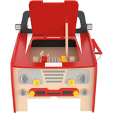 Playtive Houten Speelgoed Auto - Kinder Werkbank - Monteurset - Educatief Spel - Kinder Monteur Set - Met Gereedschap