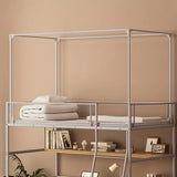 Bunk Bed Canopy Tent – Anti-Val Bescherming, Lichtreductie &amp; Privacy Tent voor Stapelbedden – Ademend, Wasbaar en Comfortabel – Geschikt voor Kinderen &amp; Volwassenen (90x190 cm)