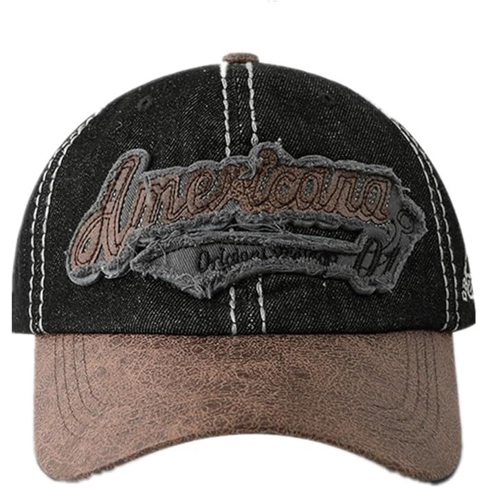 Vintage Baseball Cap Pet – Verstelbare Dad Hat – Unisex – Gewassen Katoen – Distressed Design – Eén Maat voor Volwassenen en Tieners – Zonbescherming – Ideaal voor Outdoor Activiteiten