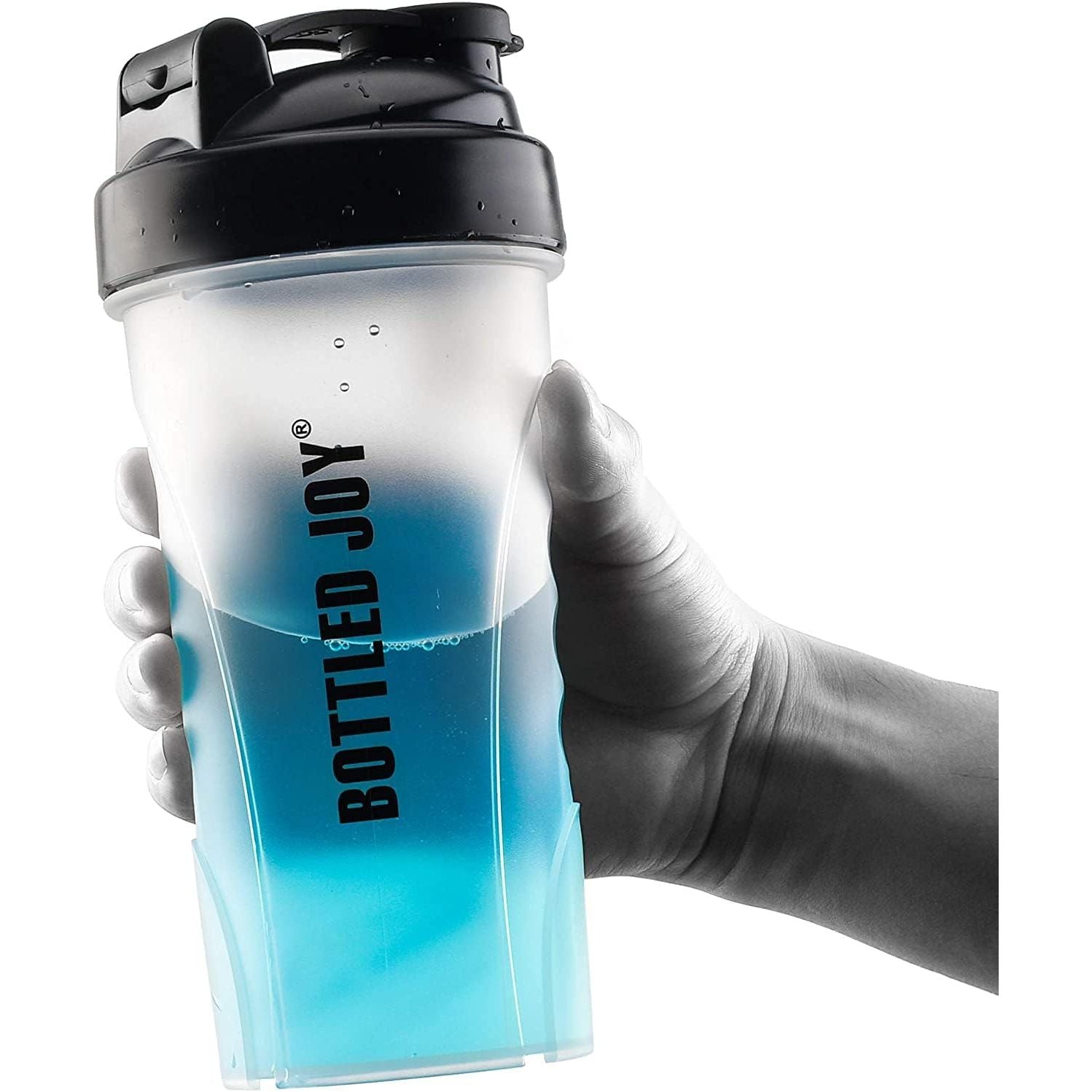 700ml - 2 Pack - Eiwitshaker Fles - BPA-Vrij, Lekvrij - Voeding Mixer Waterbekers - Onmisbaar voor Fitness & Dagelijks Gebruik