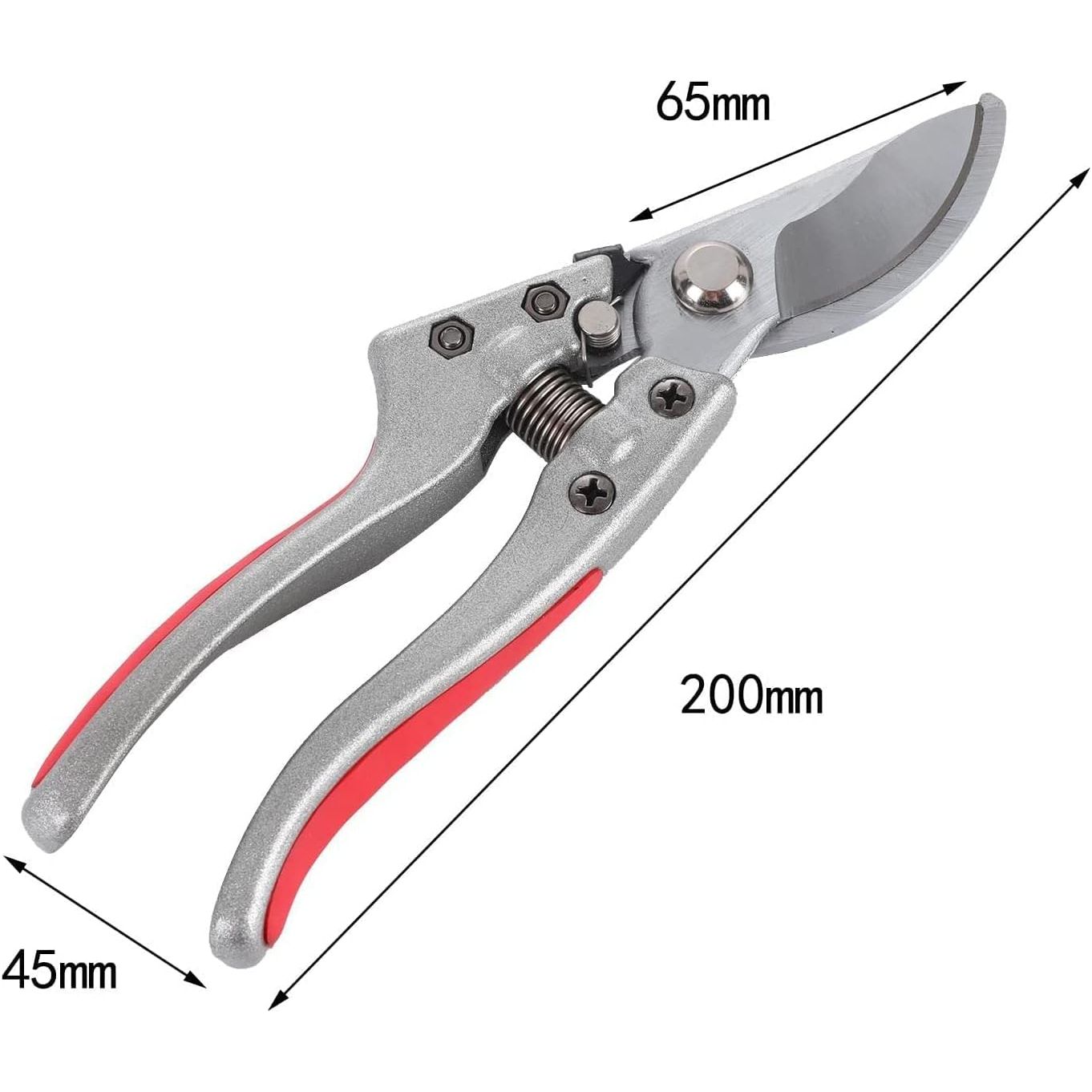 2-delige Snoeischarenset – 640 mm Heggenschaar + 200 mm Bypass Snoeischaar – SK5 Staal – Anti-Roest Coating – Professionele Tuingereedschapset voor Heggen, Struiken & Sierplanten – Handmatig Tuingereedschap