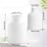 Hoogwaardige Vase Silicone Mould voor Epoxy Resin - Creëer Prachtige Harsornamenten - Wit