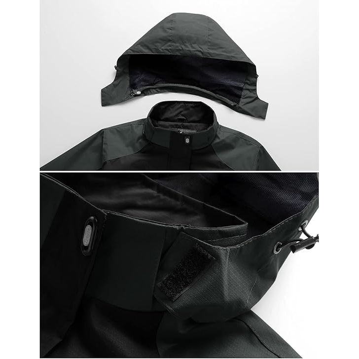 Dames Outdoor Jack - Lichtgewicht & Ademend - Waterdicht en Winddicht - Met Afneembare Kap - Ideaal voor Wandelen, Trekking en Buitenactiviteiten