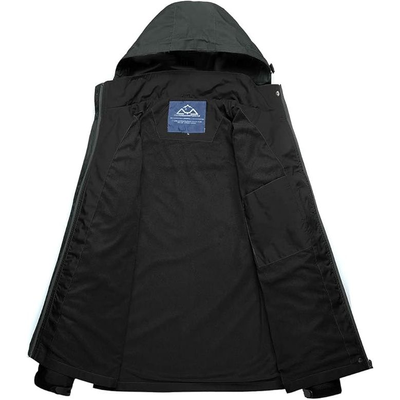 Dames Outdoor Jack - Lichtgewicht & Ademend - Waterdicht en Winddicht - Met Afneembare Kap - Ideaal voor Wandelen, Trekking en Buitenactiviteiten
