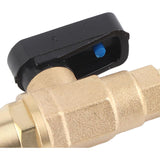 Koelmiddel Ventiel Adapter Blauw - Geschikt voor R134A - Universele Koppeladapter Voor Koelsystemen - Duurzame En Slijtvaste HVAC Ventiel Adapter - Corrosiebestendige Koelmiddel Adapter - Essentieel Gereedschap Voor Koeltechniek