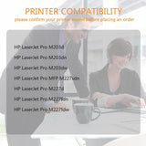 ZoomTec – Vervanging voor HP 30X CF230X – Compatibele Toner Cartridge Zwart – Geschikt voor HP LaserJet Pro M203/M203dw/M203dn en MFP M227/M227fdn/M227sdn/M227fdw Serie – Hoge Capaciteit – Professionele Afdrukkwaliteit – HF230X/C051X