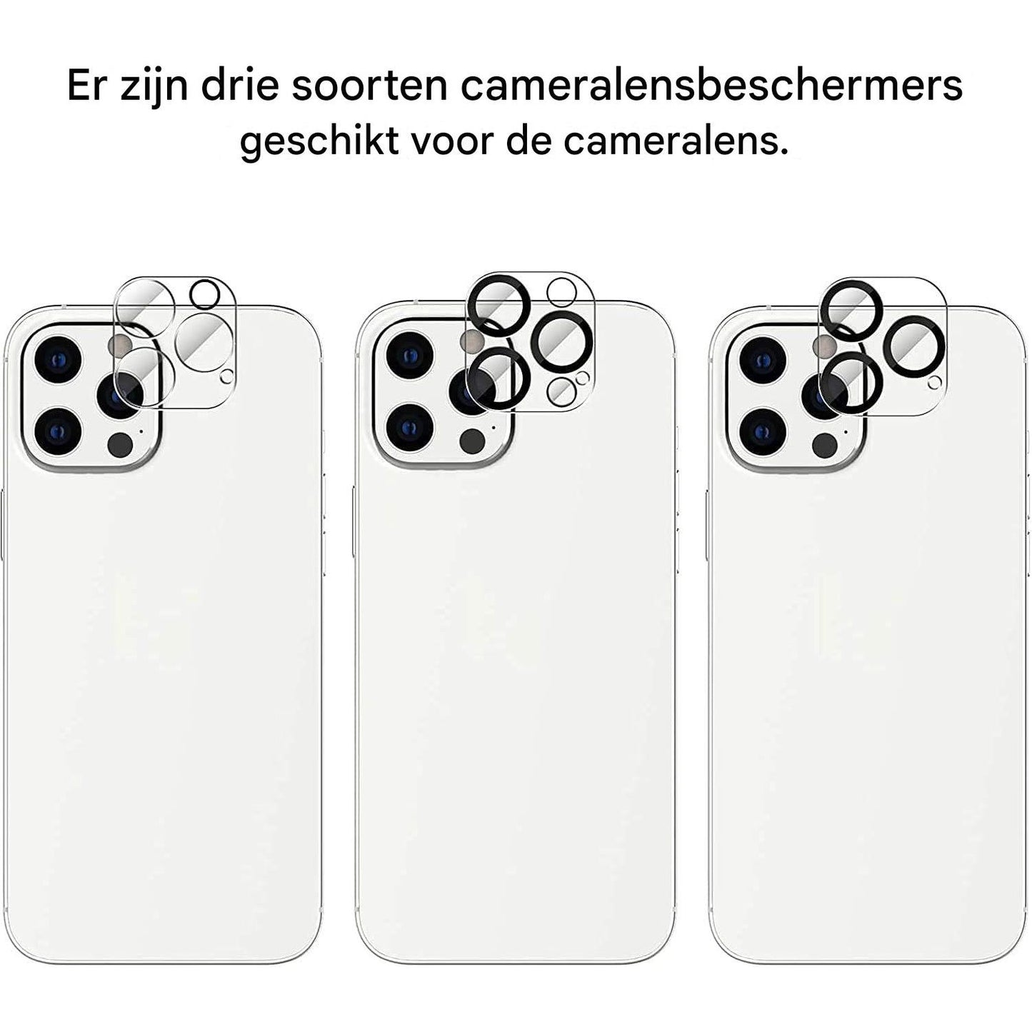 iPhone 12 Pro Max 3+3 Screen Protector Camera Lens Protector – Geschikt voor iPhone 12 Pro Max 6.7 inch – 9H Gehard Glas – Case-Vriendelijke Pasvorm – Inclusief Installatiekit – HD Helderheid – Bescherming Tegen Krassen en Stoten
