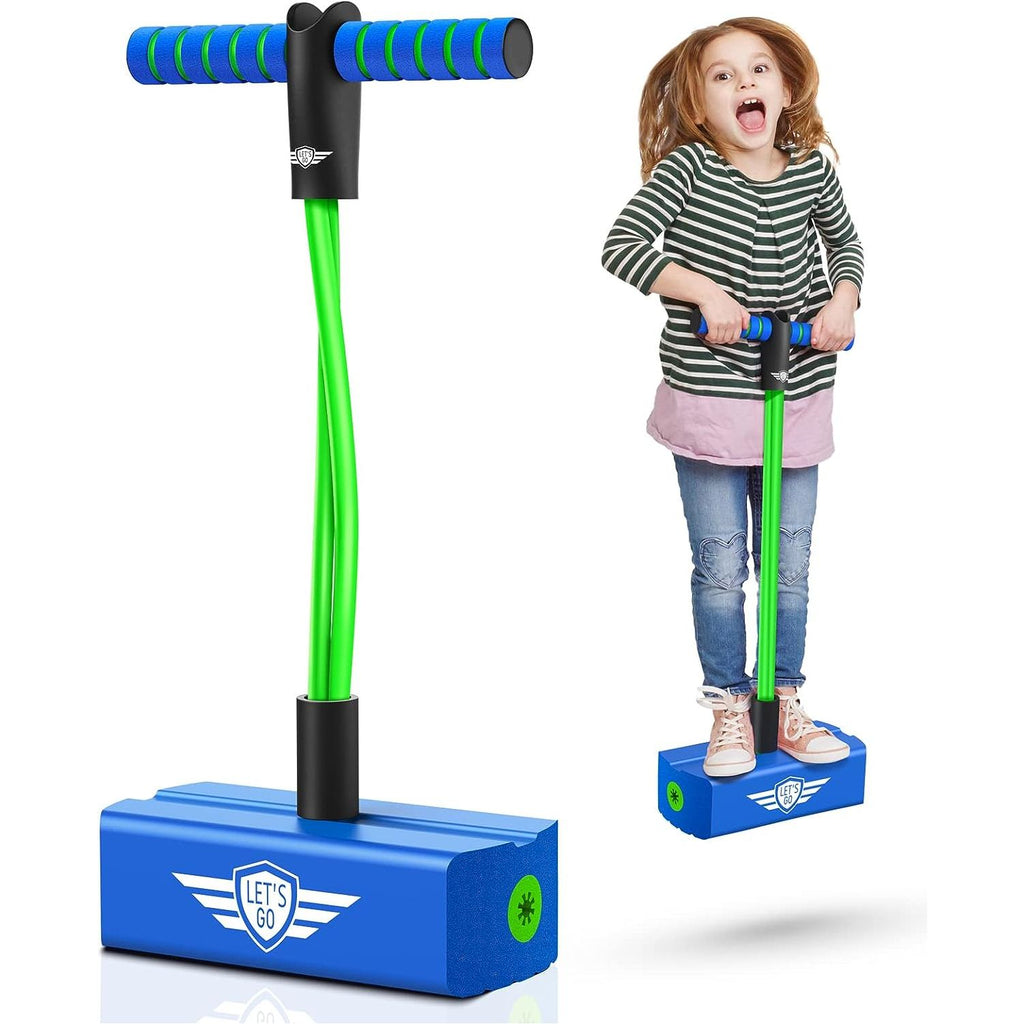 Duurzame Schuim Pogo Jumper voor Kinderen: Ideaal voor Binnen & Buiten - Veilig Speelgoed, Geschikt voor Alle Leeftijden, tot 250lbs