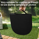 10-Delige - Campingbestekset - RVS Kampeer Servies - Bestekset Voor 2 Personen - Vorken - Lepels - Tafelmessen - Botermes - Borden - Vleestang - Opbergtas - Outdoor Picknick Servies - Kampeer Accessoire