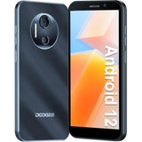 DOOGEE X97 4G Smartphone - 6.0 Inch HD+ Scherm - 3GB RAM + 16GB ROM (256GB Uitbreiding) - Android 12 - 4200mAh Batterij - 8MP + 5MP Camera - Dual SIM - Zwart