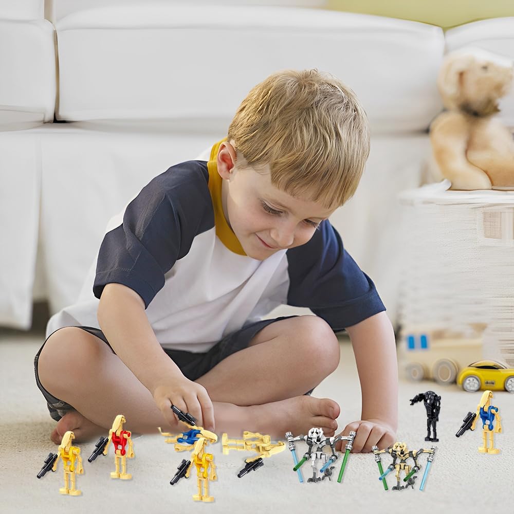 28 stuks - Slagrobots met Wapens - Educatief Speelgoed - Veilig en Duurzaam ABS Plastic - Ideaal voor Verjaardagscadeaus