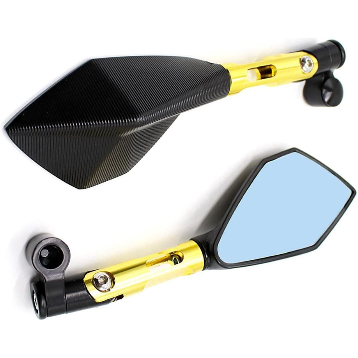 2-Stuks Motorfiets Spiegels RIZOMA Moto Zijspiegels, Geschikt Voor Yamaha R1 R3 R125 FZ6 FZ1 FAZER XV 950 MT07 MT09 MT 03 1200 - Hoogwaardige Achteruitkijkspiegels voor Motorfietsen, Passend Bij Diverse Yamaha Modellen