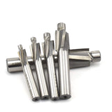 5-Fluit Conusfrees - Vervangende platte conusfrees - CNC Roterende Boor Set - Snijder Sleuf Boor - Gereedschap - M3 M4 M5 M6 M8 - 4 Fluiten HSS-AL - Voor Koper, Aluminium, Staal, Gietijzer - Efficiënt en Duurzaam