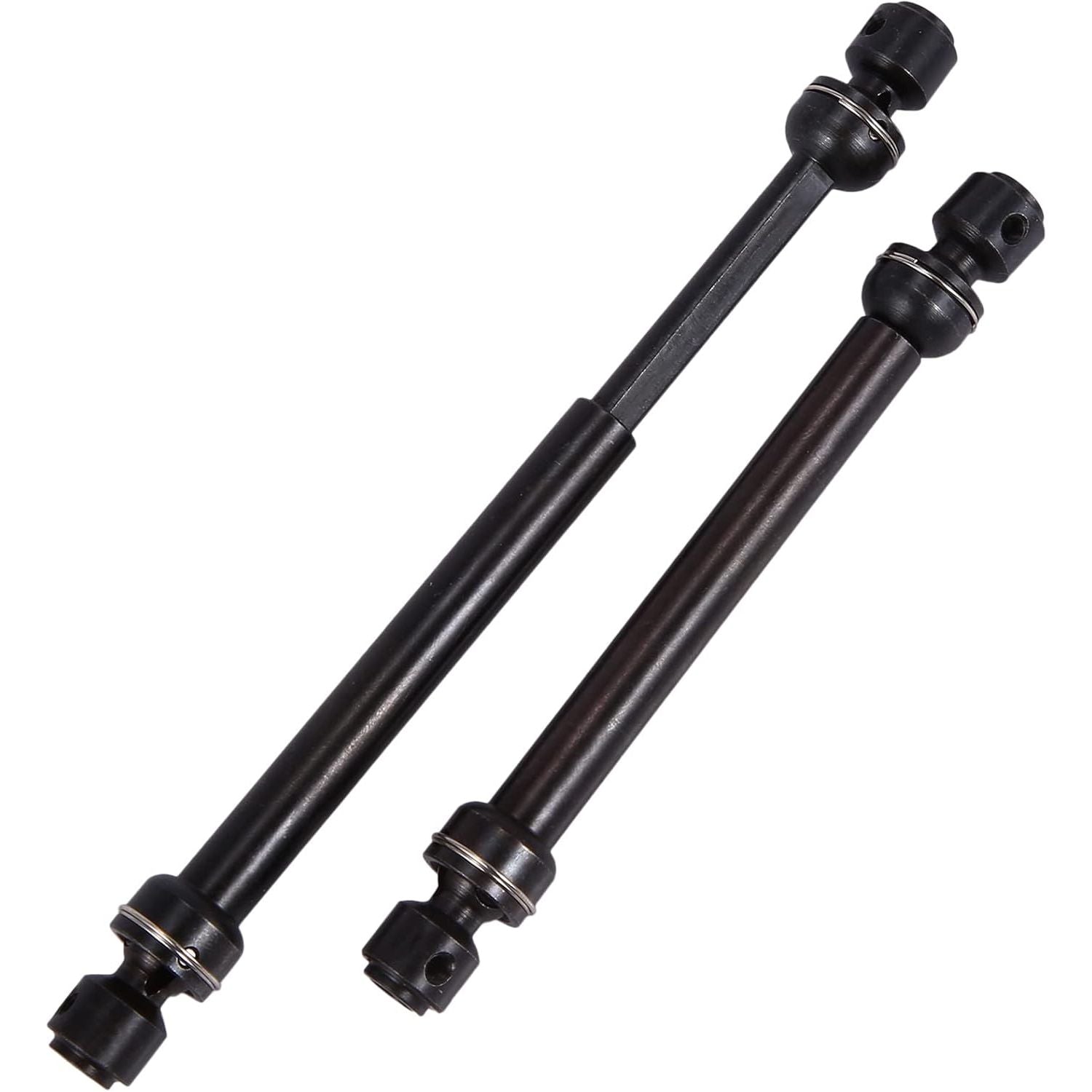 Metalen CVD Aandrijfas 112mm - Hoogwaardige Stalen Aandrijfas - Duurzaam en Betrouwbaar - Voor RC Auto's en Modelbouw - Precisie Gefabriceerd - Corrosiebestendig en Slijtvast - Verbetert de Prestaties en Stabiliteit - Geschikt voor Diverse Modellen