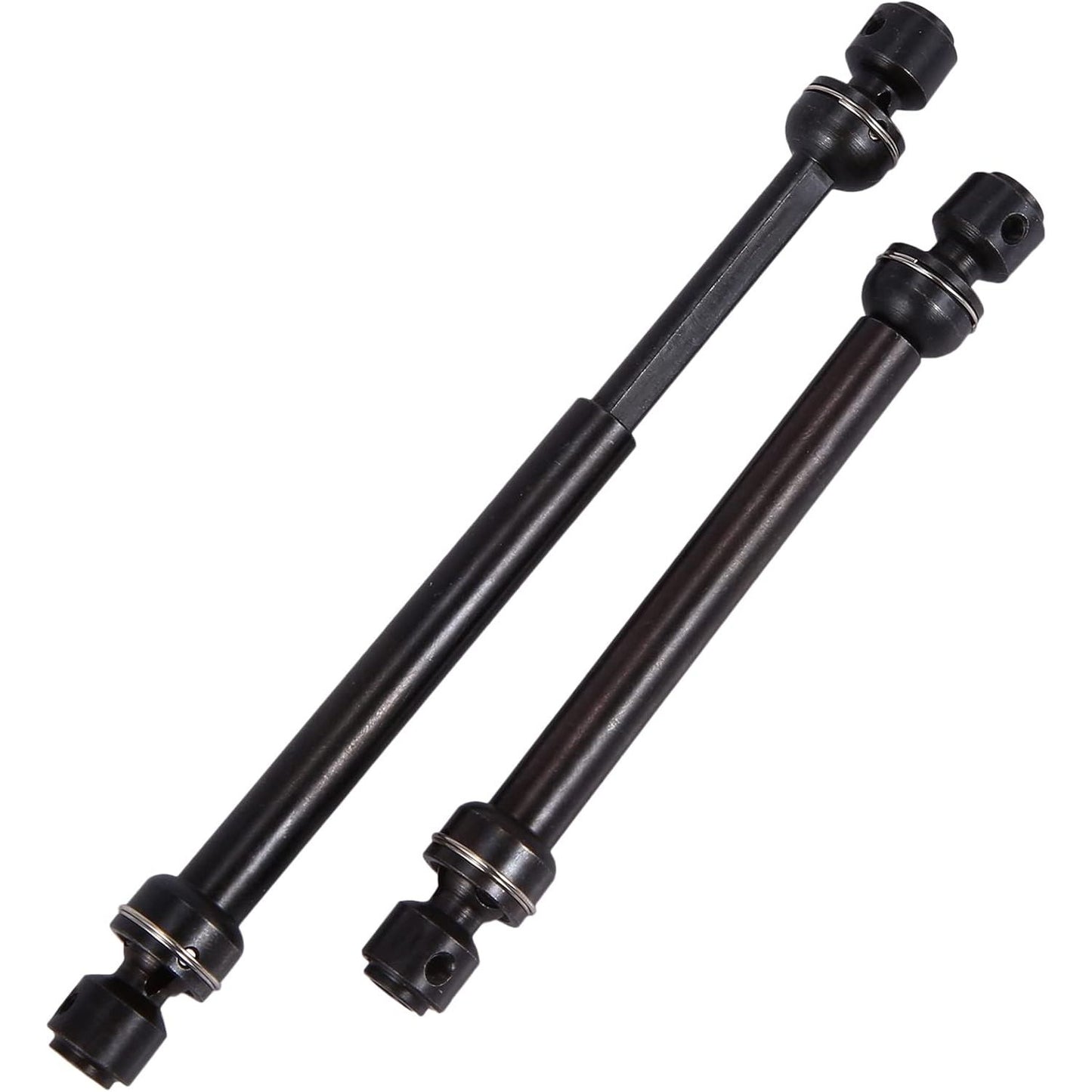 Metalen CVD Aandrijfas 112mm - Hoogwaardige Stalen Aandrijfas - Duurzaam en Betrouwbaar - Voor RC Auto's en Modelbouw - Precisie Gefabriceerd - Corrosiebestendig en Slijtvast - Verbetert de Prestaties en Stabiliteit - Geschikt voor Diverse Modellen