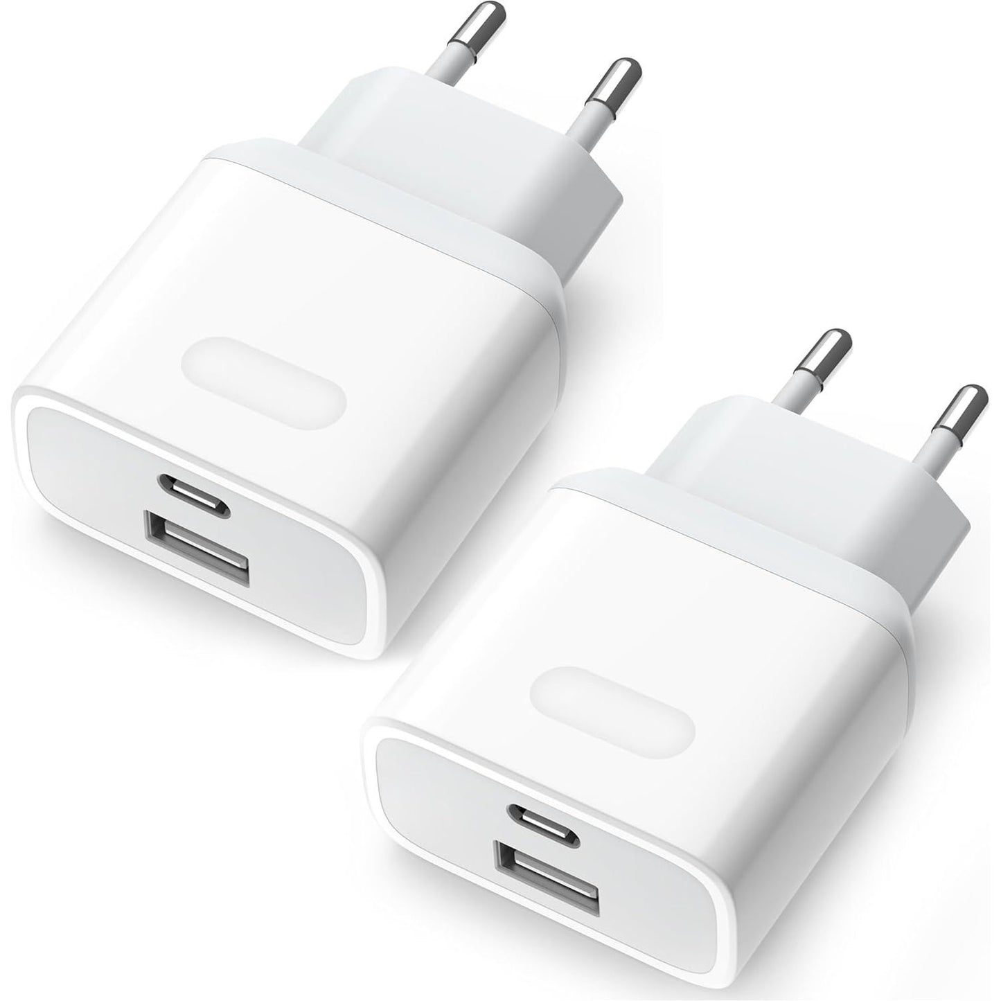 Vervangende 20W USB C / USB Oplader voor iPhone 15 14 13 12 11 Pro Max SE XS XR 8 Plus, Samsung Galaxy, iPad, USBC Type C Snellader Adapter Anlikool - Snel Opladen met USB-C, Compact Ontwerp, Veelzijdige Compatibiliteit