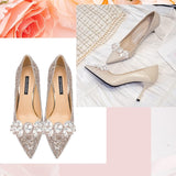 Rose Gouden Bloem Strass Schoen Clips Set - Elegante Afneembare Schoenversieringen voor Bruidsschoenen en Accessoires - Inclusief Handige Opbergdoos