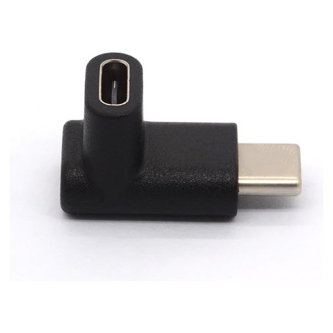 USB-C Adapter, Snelle Oplader, Data Overdracht, USB Type-C, Hoekconnector, Duurzame USB Adapter, Universele Compatibiliteit, Gemakkelijke Aansluiting, Omkeerbaar USB-C, Plug-and-Play.