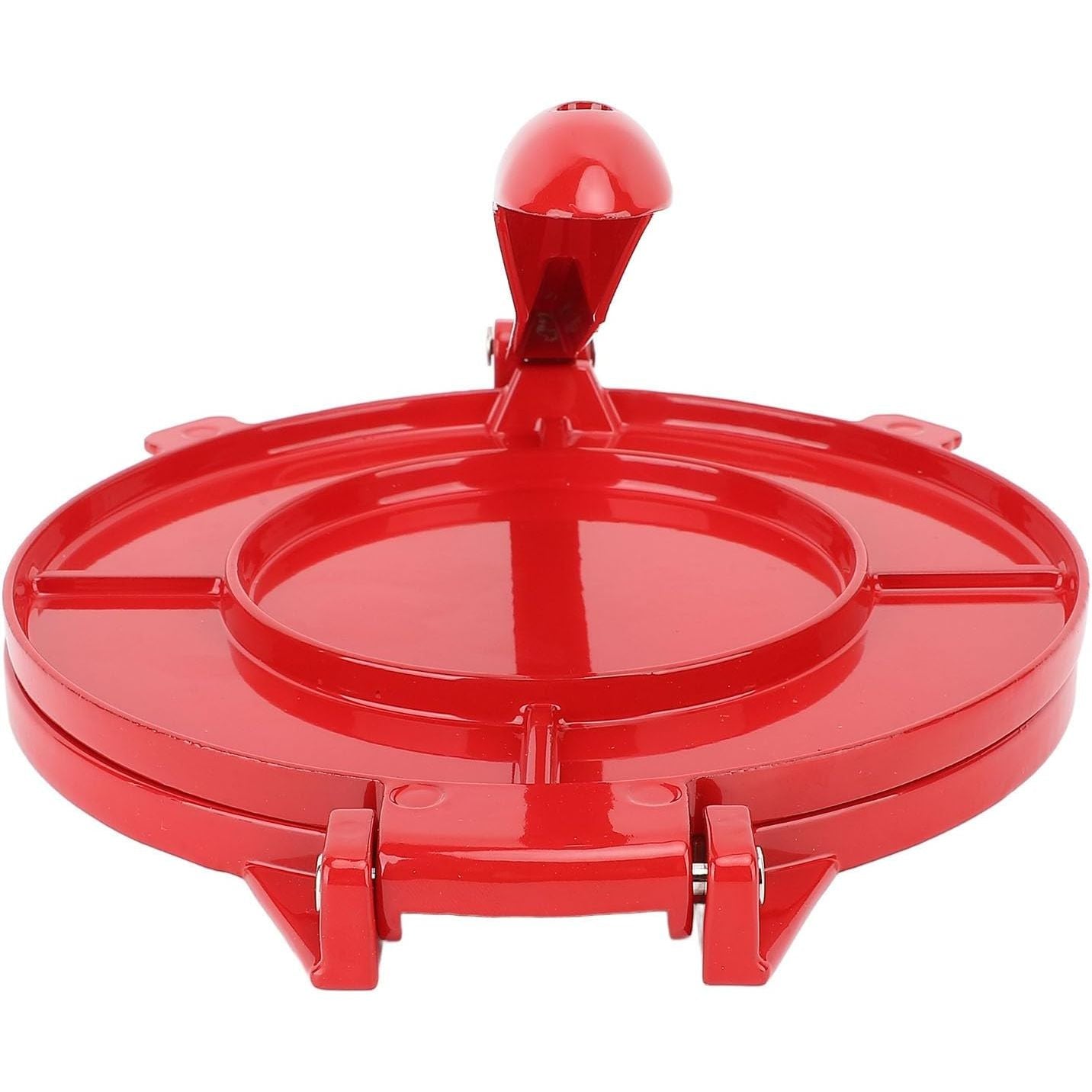 Grill Guru Tortilla Set - Tortilla Pers 24cm - Taco Pers - Wrap Pers - Flatbread Maker - Roti Pers met Tacohouder - Aluminium Keukenpers voor Tortilla’s, Wraps, Taco’s en Flatbreads - Inclusief Taco Houder