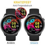 3 Stuks - Geharde-Glas-Screenprotector voor Amazfit GTR Mini - 3D-Volledige-Bescherming - Vingerafdruk-Bestendig - 9H-Hardheid - Krasbestendige-Glasfolie - 15 x 8 cm - Ultradun - Gemakkelijk-Te-Installeren - Bubbelvrij