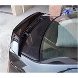 Universele Auto Achtervleugel – GT-Style Spoiler voor Sedan – ABS Kunststof Kofferbakvleugel in Glanzend Zwart – Sportieve Aerodynamische Achtervleugel voor Verbeterde Stabiliteit en Design