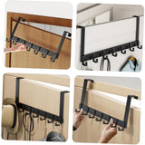 Deurhaken 7 Lange Arm Haken Koolstofstaal Eenvoudige Installatie Geen Boren Deurhangerrek